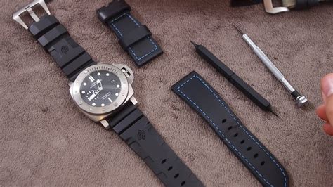 how to change panerai strap|best aftermarket panerai straps.